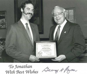 Jonathan Lehrer,  Gov. George Ryan